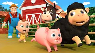 Kakek Mcdonald Punya Ternak   Lebih Lagu Anak Belajar | Lalafun Bahasa Indonesia