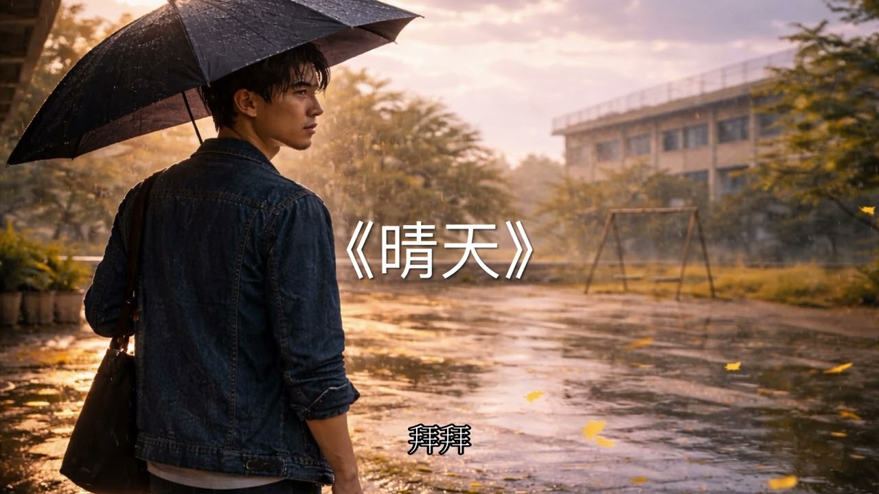 《晴天》｜從前從前 有個人愛你很久｜歌詞字幕 Lyric Video