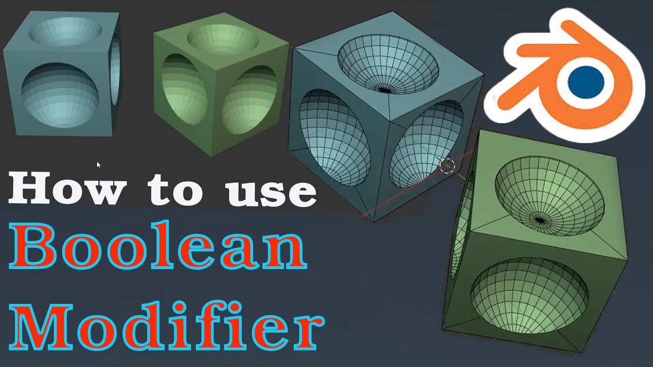 Blender Boolean modifier tutorial in hindi....... - YouTube