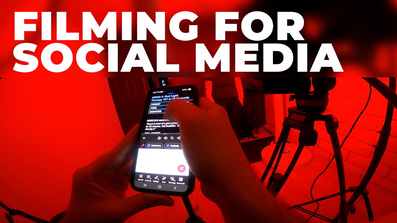 Filming social media as a one-man band | Sigma 24-70