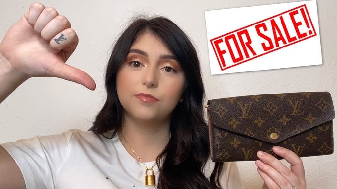 LOUIS VUITTON, SARAH WALLET, 2 YEAR WEAR & TEAR, IS IT WORTH IT??