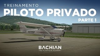 X-Plane 11 - C172 / Treinamento básico de PP - Parte 1