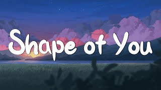 Shape of You - Ed Sheeran (Lyrics) || Charlie Puth, Shawn Mendes, Ellie Goulding (Mix)