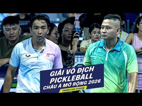 🔴FULL: PHÚC HUỲNH / PRYCEN HAAS vs HỮU TRÍ / ANH HOÀNG | ASIA OPEN PICKLEBALL CHAMPIONSHIP 2026
