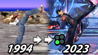 History of Kazuya FF3 Combo (Tekken 1~8)