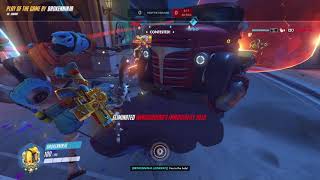 Overwatch Junkrat 5K Riptire Team Kill POTG (2020)