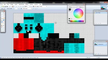 My minecraft skin - made in Paint.NET