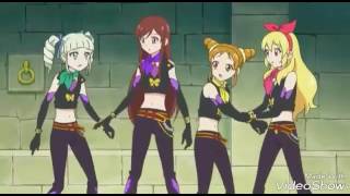 Aikatsu at thief swallowtail's chase (guile theme goes with everything)