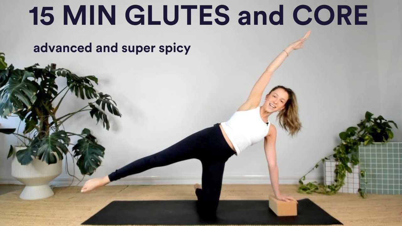 Best 15 Minute Pilates Core and Glutes Workout - YouTube