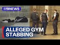 Manhunt after alleged stabbing of woman at sydney gym  9 news australia