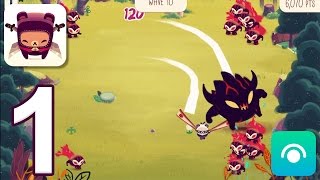 Bushido Bear - Gameplay Walkthrough Part 1 - Growlie Grove (iOS, Android) screenshot 1