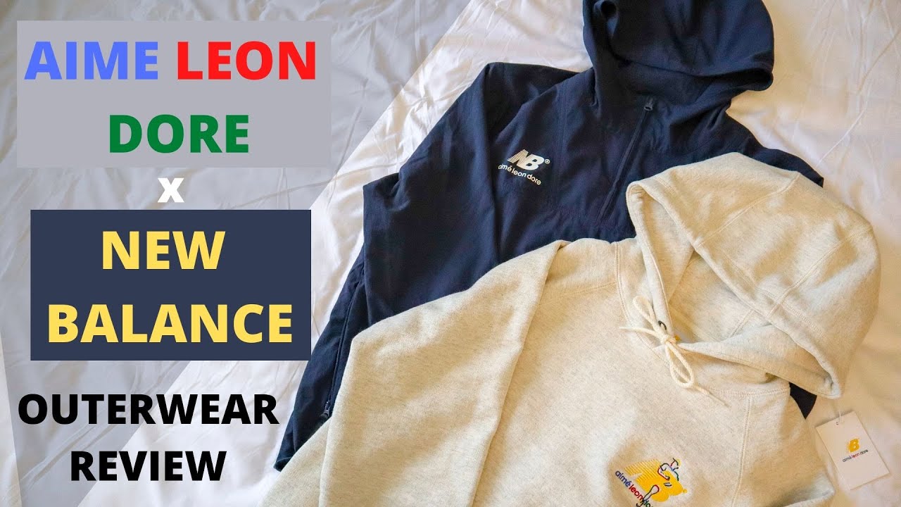 aime leon dore new balance sweater