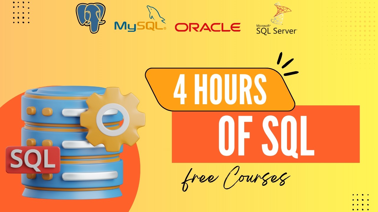 SQL FULL COURSE FOR BEGINNERS (ZERO TO ADVANCED) | #oraclesql #mysql # ...