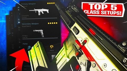 BEST CLASS SETUPS in MODERN WARFARE after 1.21 UPDATE.. (Best Class Setups in Call of Duty MW) Codmw