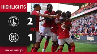 Highlights: Charlton 2 Fleetwood Town 1 (September 2023)