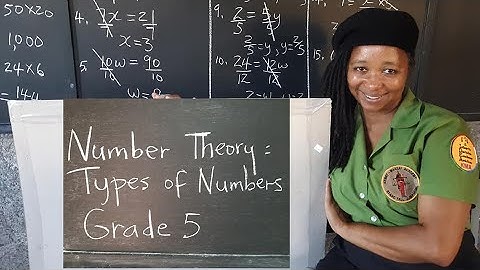 PEP Maths: Types of Numbers. Set of Numbers. Grade 5 Mathematics. Primary Exit Profile