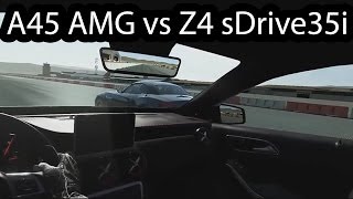 Mercedes A45 AMG vs BMW Z4 sDrive35i