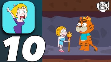 SAVE THE GIRL Gameplay Walkthrough Part 10 - Levels 91-110 (iOS Android)