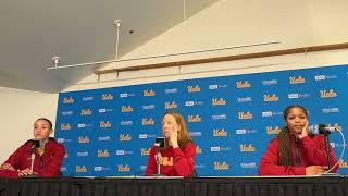 USC WBB Vs. UCLA WBB Post Game Press Conference 