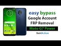 Contournement facile du moto g7 power xt1955 frp suppression du compte google sans pc 2019