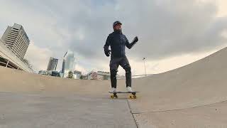 Is it possible to learn pool skating at 60? Part 3. A bigger bowl.