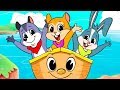 Row Row Row Your Boat | And More Kids Songs | Clap clap kids