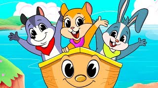 Row Row Row Your Boat | And More Kids Songs | Clap clap kids by Clap clap kids - Nursery rhymes and stories 73,525 views 4 years ago 10 minutes, 35 seconds