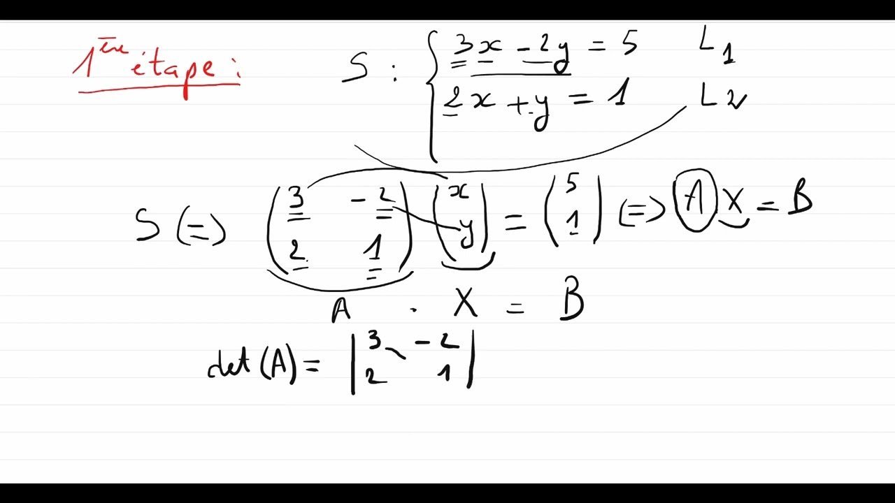Matrices et systèmes 1