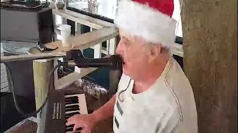 Jerry Shell Is rocking out a merry Christmas
