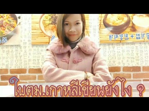 ใบตม. เกาหลีกรอกยังไง | สอนกรอกใบตม. เกาหลี อย่างละเอียด | Praewa Channel