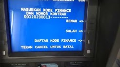 Cara Membayar Tagihan FIF (Kode 001) Menggunakan ATM BRI !!! - Durasi: 0.58. 