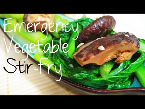 Video VietnameseEmergency Vegetable Stirfry Recipe| Cải Ngọt... - youtube