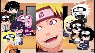 Video thumbnail of "Naruto friends react to Naruto to future, Naruto👒 Gacha Club 🎒 Naruto react Compilation 🎒"