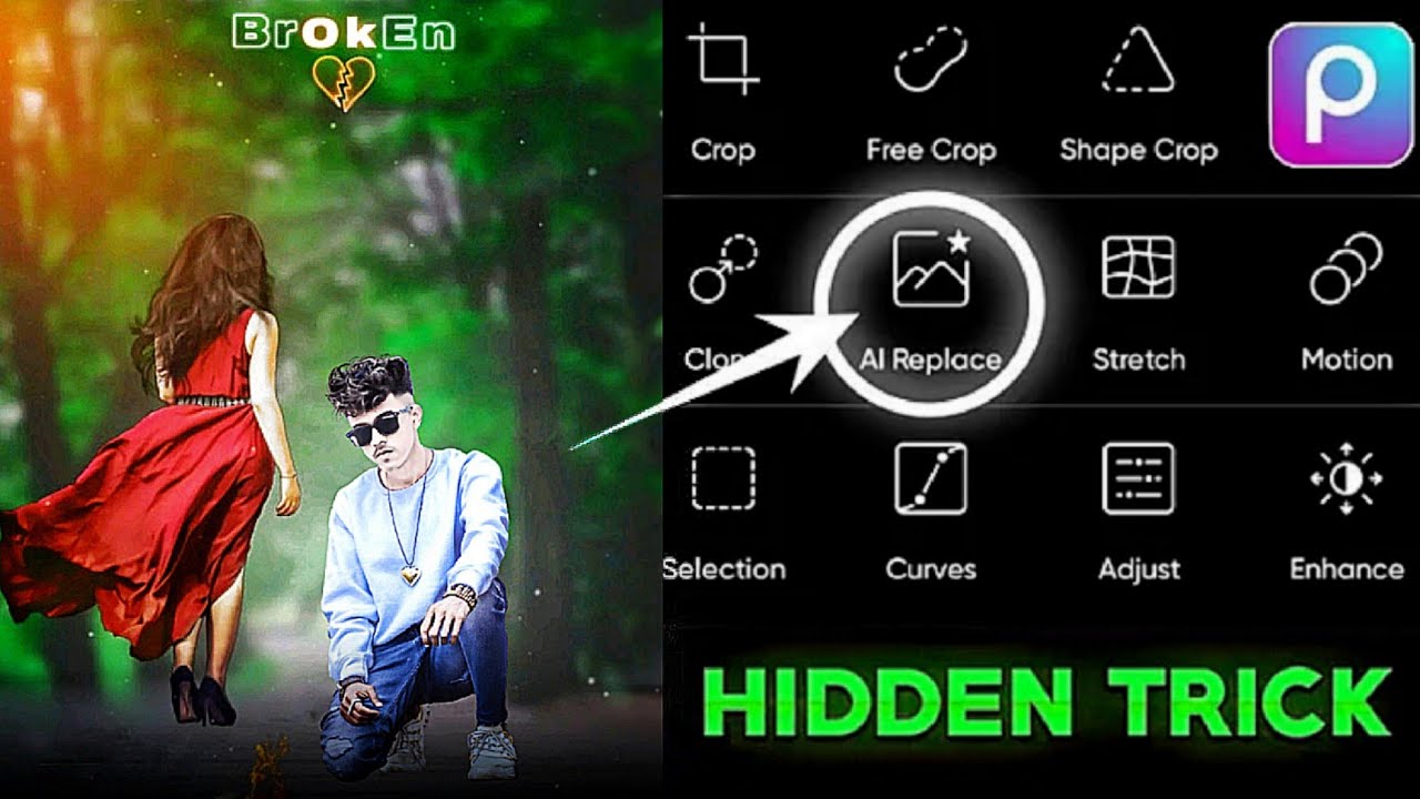 Broken Photo Editing New - Picsart Photo Editing 2024 | New Photo Editing | Mgx Editor