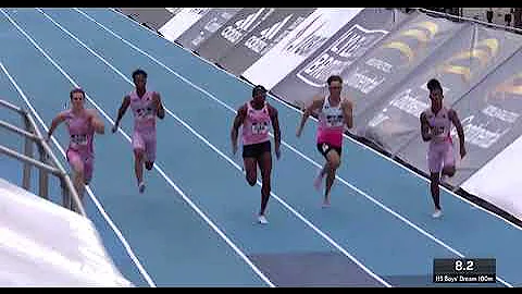 Adidas Boost Games 2021- 100M: Gavin Schurr beats ...
