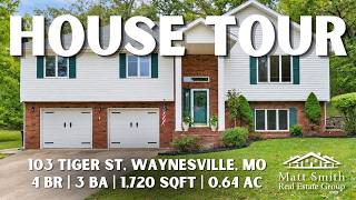 4-Bed Split-Foyer Home Near Fort Leonard Wood | Waynesville MO