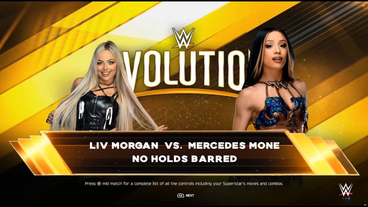 Без страха. Без пощады. Без правил. – Мерседес Моне против Лив Морган | WWE 2K25
