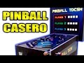 MÁQUINA de PINBALL CASERA para canicas - Cómo se hace  Te ...