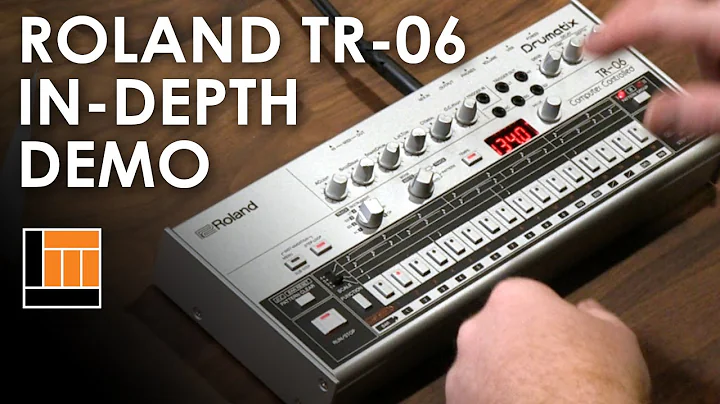 Roland TR-06 Drumatix Drum Machine [In-Depth Demon...