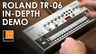 Roland TR06 Drumatix Drum Machine [InDepth Demonstration]