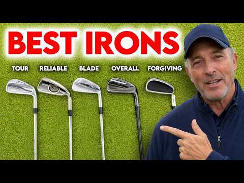 The BEST IRONS in golf (for every kind of player!)
