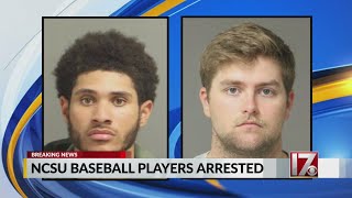 2 NC State baseball players suspended after breaking and entering arrests