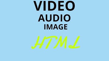 HTML 2-dars Image Video Audio