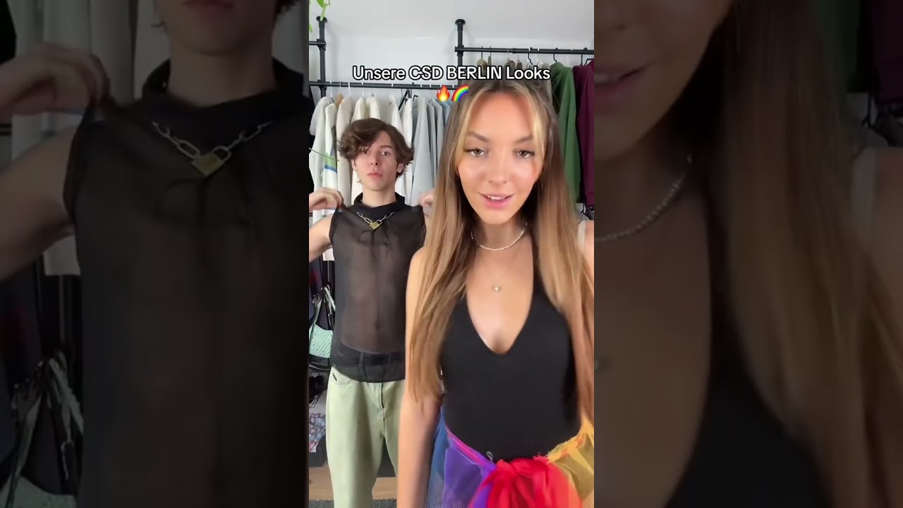 unsere BERLIN PRIDE Outfits 👀🌈❤️ 