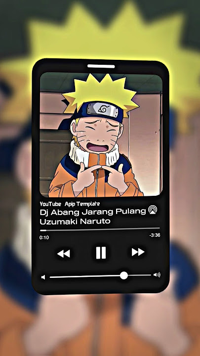 dj abang jarang pulang versi uzumaki naruto #anime #ai #uzumakinaruto #naruto #abangjarangpulang