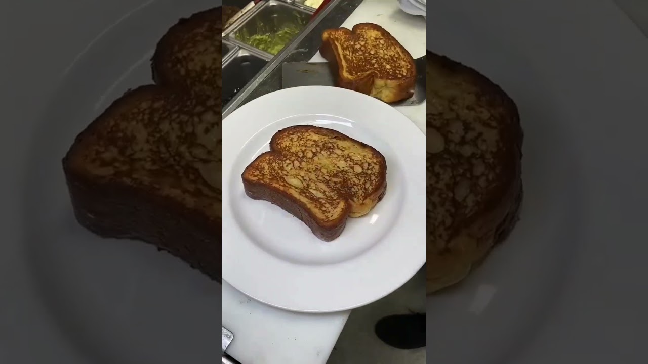 Banana split brioche french toast - YouTube