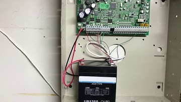 Changing Backup Battery on Dsc Power Series Alarm System