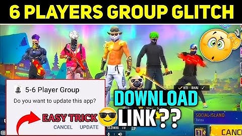 5 players group free fire || How to create 5 Players Group || 5 players Ka Group Kaise banaye