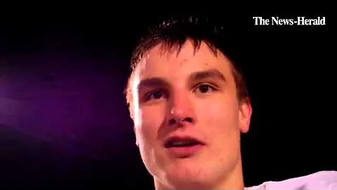NDCL wide receiver Michael Shubert scored two touc...