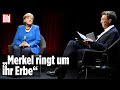 Merkel bricht ihr Schweigen: So war ihr erster Auftritt als Alt-Kanzlerin